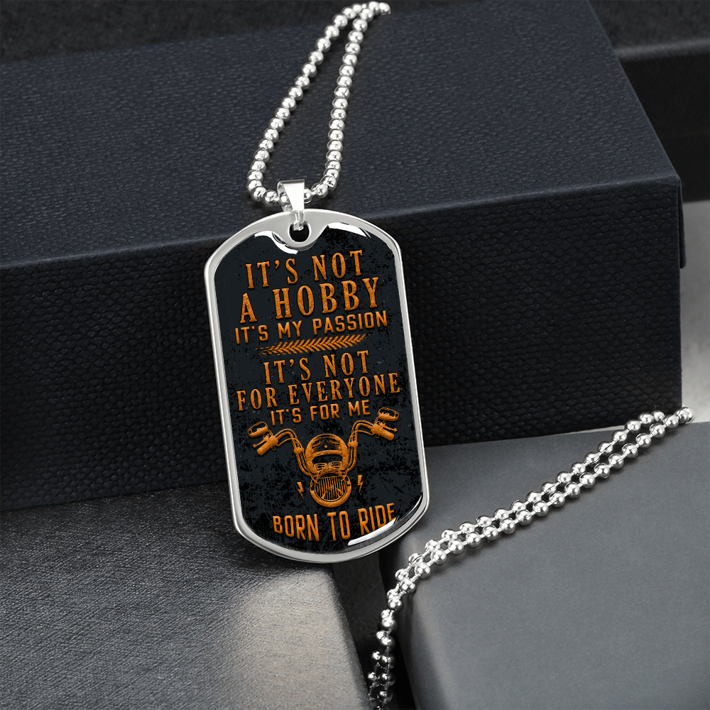 Born to ride - Dog Tag - JustFamilyThings
