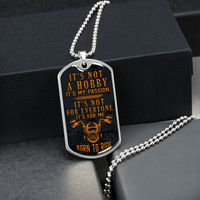 Load image into Gallery viewer, Born to ride - Dog Tag - JustFamilyThings
