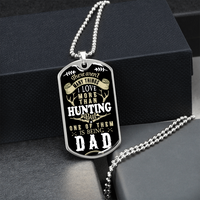 Load image into Gallery viewer, Hunting-DAD - Dog Tag - JustFamilyThings
