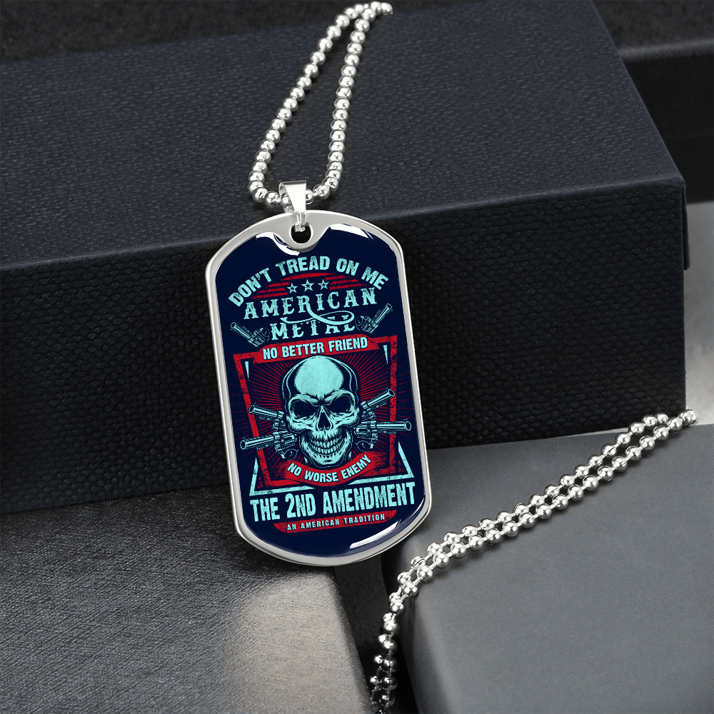 Don't tread on me - Dog Tag - JustFamilyThings
