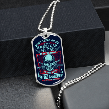 Don't tread on me - Dog Tag - JustFamilyThings