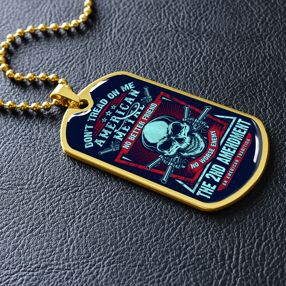 Don't tread on me - Dog Tag - JustFamilyThings