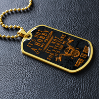 Load image into Gallery viewer, Born to ride - Dog Tag - JustFamilyThings
