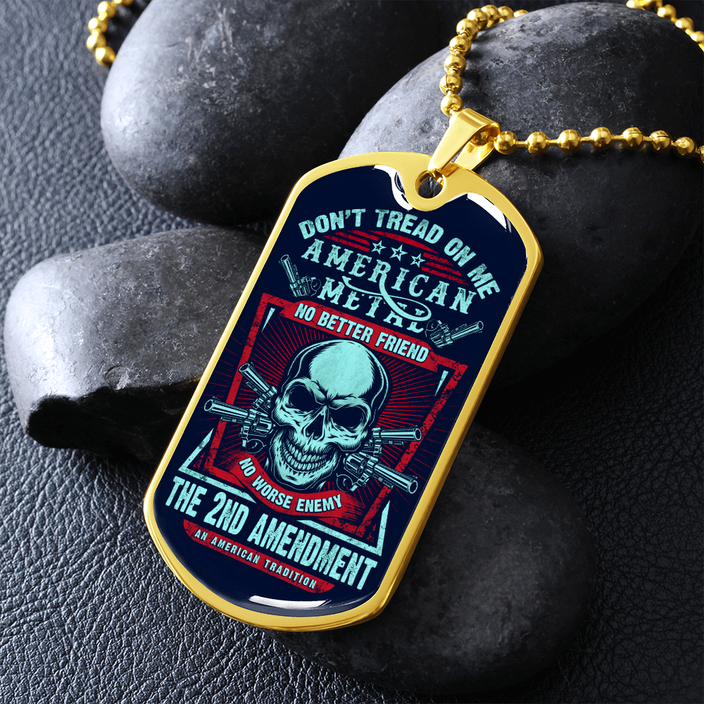 Don't tread on me - Dog Tag - JustFamilyThings