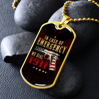 In case of emergency - Dog Tag - JustFamilyThings