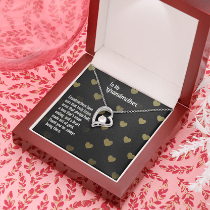 to my grandmother - Forever Love Necklace - JustFamilyThings