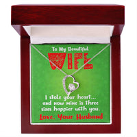 Load image into Gallery viewer, To My Wife, Christmas Gift - Forever Love Necklace - JustFamilyThings
