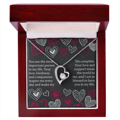 Valentines Day - Forever Love Necklace - JustFamilyThings