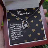 Load image into Gallery viewer, to my grandmother - Forever Love Necklace - JustFamilyThings
