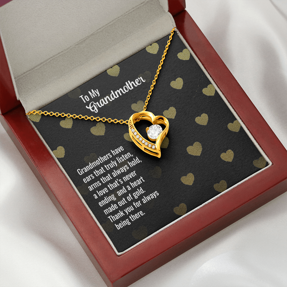 to my grandmother - Forever Love Necklace - JustFamilyThings