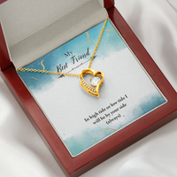 Load image into Gallery viewer, to my Best friend - Always By Your Side - Forever Love Necklace - JustFamilyThings
