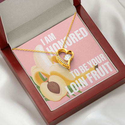 Loin Fruit Pink - Forever Love Necklace - JustFamilyThings