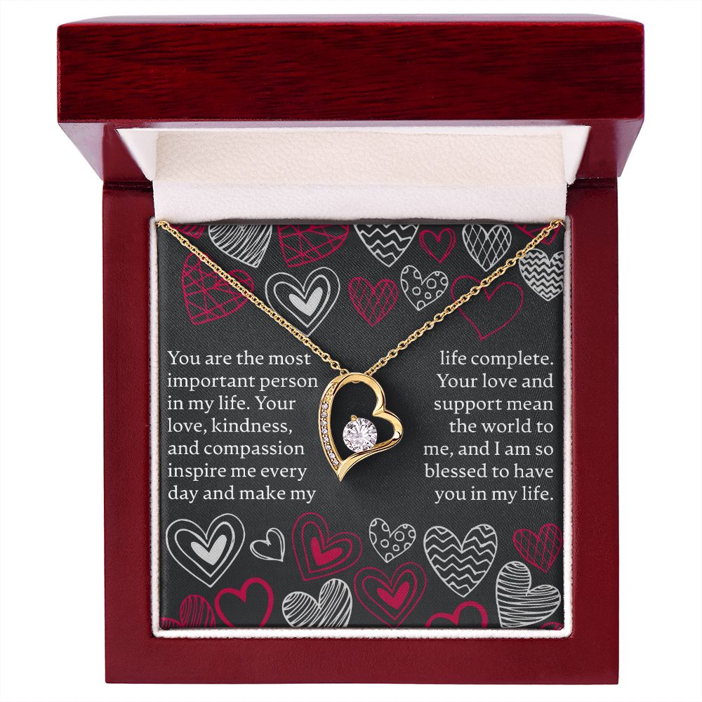 Valentines Day - Forever Love Necklace - JustFamilyThings