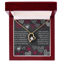 Load image into Gallery viewer, Valentines Day - Forever Love Necklace - JustFamilyThings
