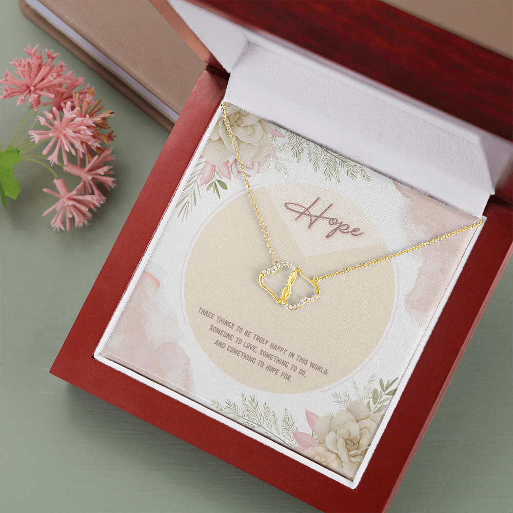 Hope - Solid Gold Necklace - JustFamilyThings