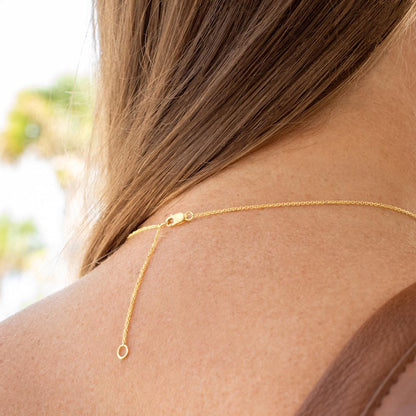 To My Soulmate - life may not always be sweet - Solid Gold + Real Diamonds Necklace - JustFamilyThings