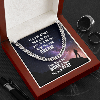 It’s not about how big you are - Cuban Link Chain - JustFamilyThings