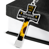 Load image into Gallery viewer, You are my sunshine - Graphic Cross - JustFamilyThings
