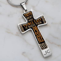 Load image into Gallery viewer, Faith - Graphic Cross - JustFamilyThings
