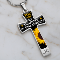 Load image into Gallery viewer, You are my sunshine - Graphic Cross - JustFamilyThings
