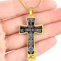 Load image into Gallery viewer, Be Bold - Graphic Cross - JustFamilyThings
