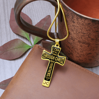 Load image into Gallery viewer, I can do all things - Graphic Cross - JustFamilyThings
