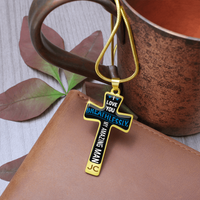 Load image into Gallery viewer, I love you breathlessly - Graphic Cross - JustFamilyThings
