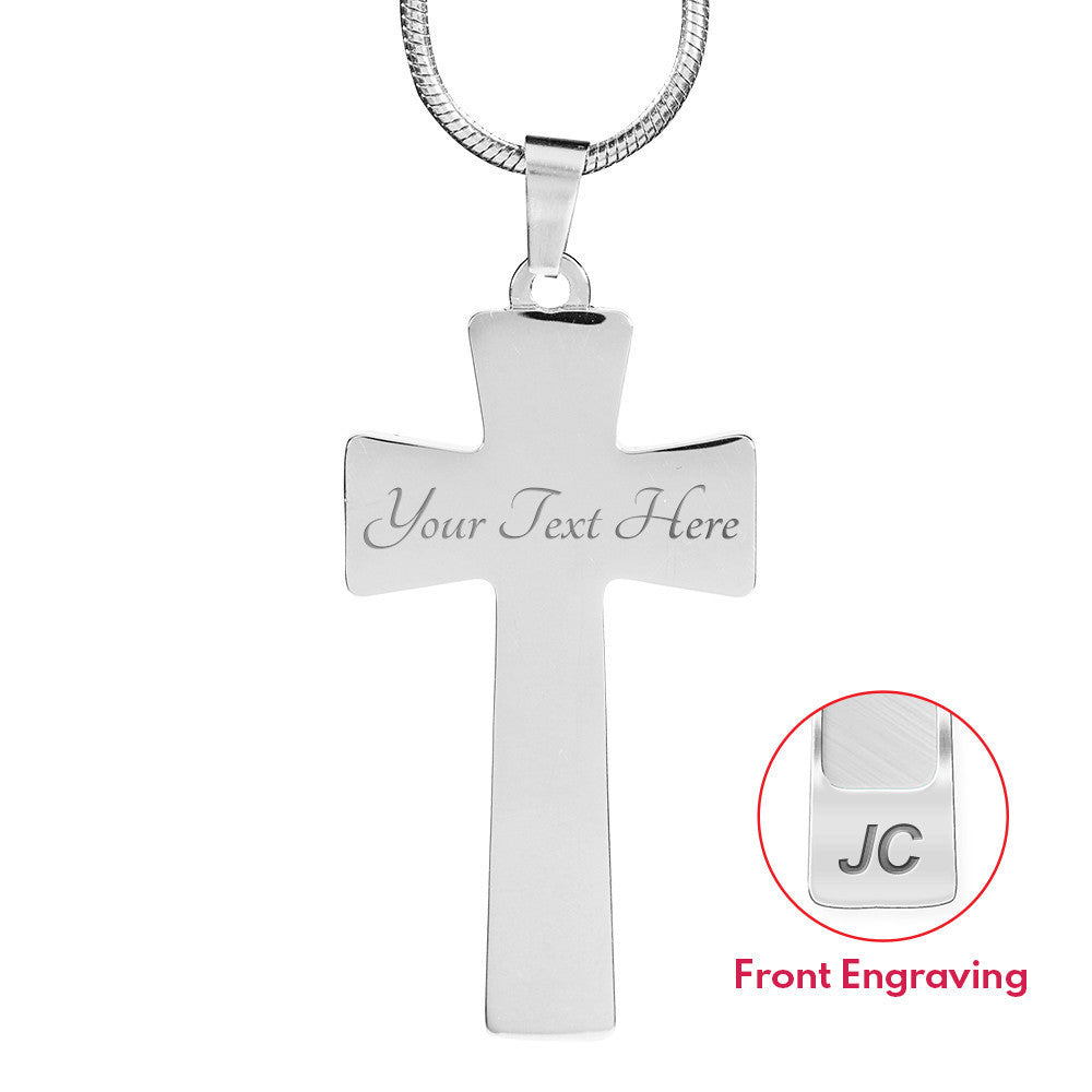 I can do all things through Christ - Graphic Cross - JustFamilyThings