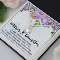 Load image into Gallery viewer, to mom from daughter - mother and daughter - Eternal Hope Necklace - JustFamilyThings
