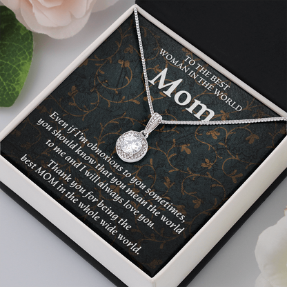 To the best Mom in the world - Eternal Hope Necklace - JustFamilyThings