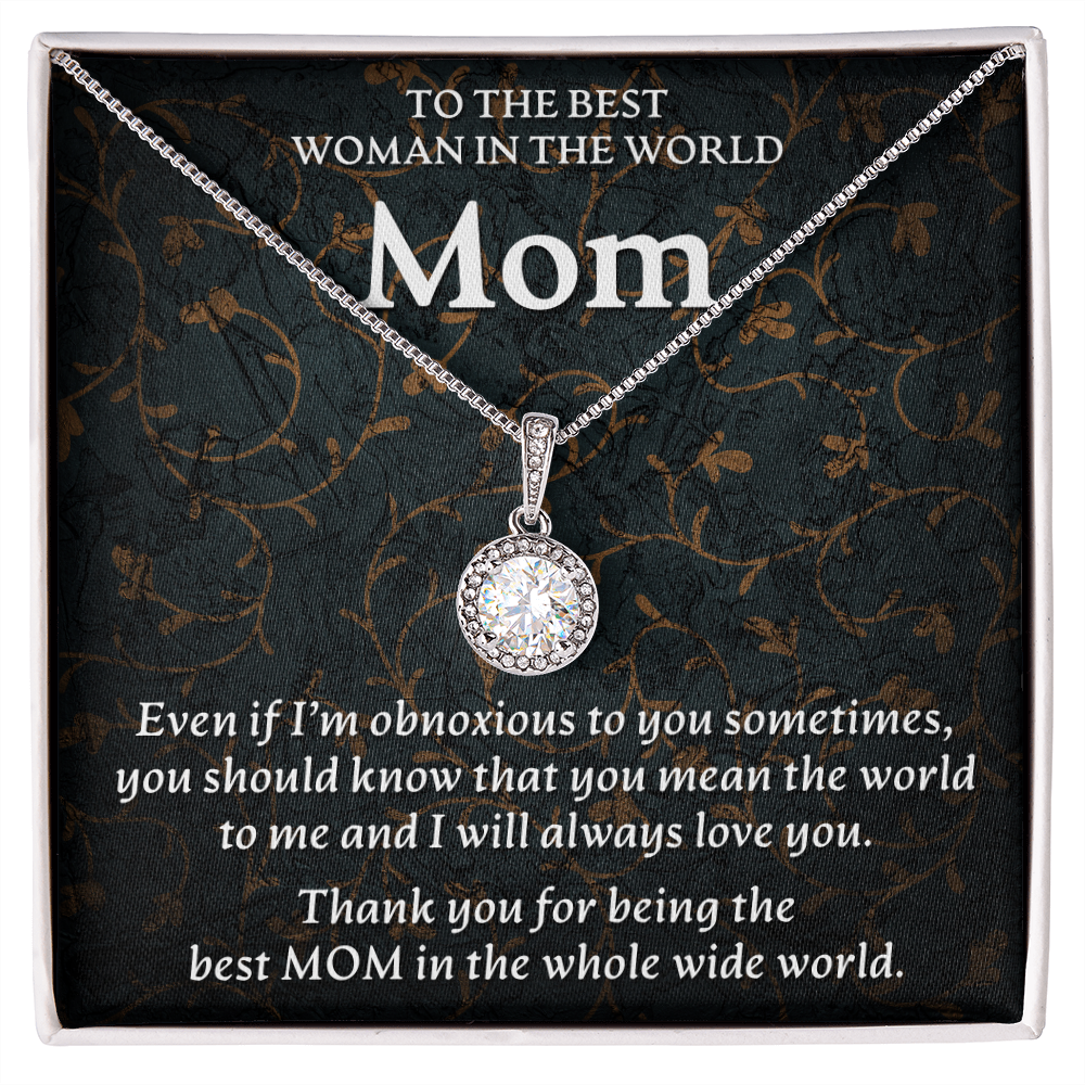 To the best Mom in the world - Eternal Hope Necklace - JustFamilyThings