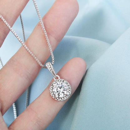 to mom from daughter - mother and daughter - Eternal Hope Necklace - JustFamilyThings