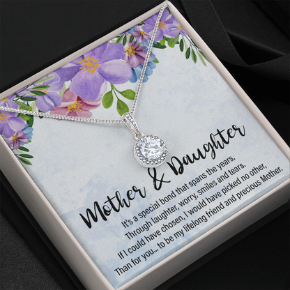 to mom from daughter - mother and daughter - Eternal Hope Necklace - JustFamilyThings