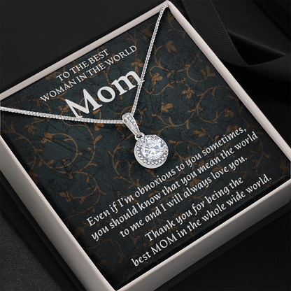 To the best Mom in the world - Eternal Hope Necklace - JustFamilyThings