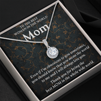 Load image into Gallery viewer, To the best Mom in the world - Eternal Hope Necklace - JustFamilyThings
