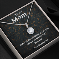 Load image into Gallery viewer, To My mom from son - Eternal Hope Necklace - JustFamilyThings
