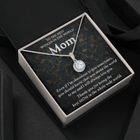 Load image into Gallery viewer, To the best Mom in the world - Eternal Hope Necklace - JustFamilyThings
