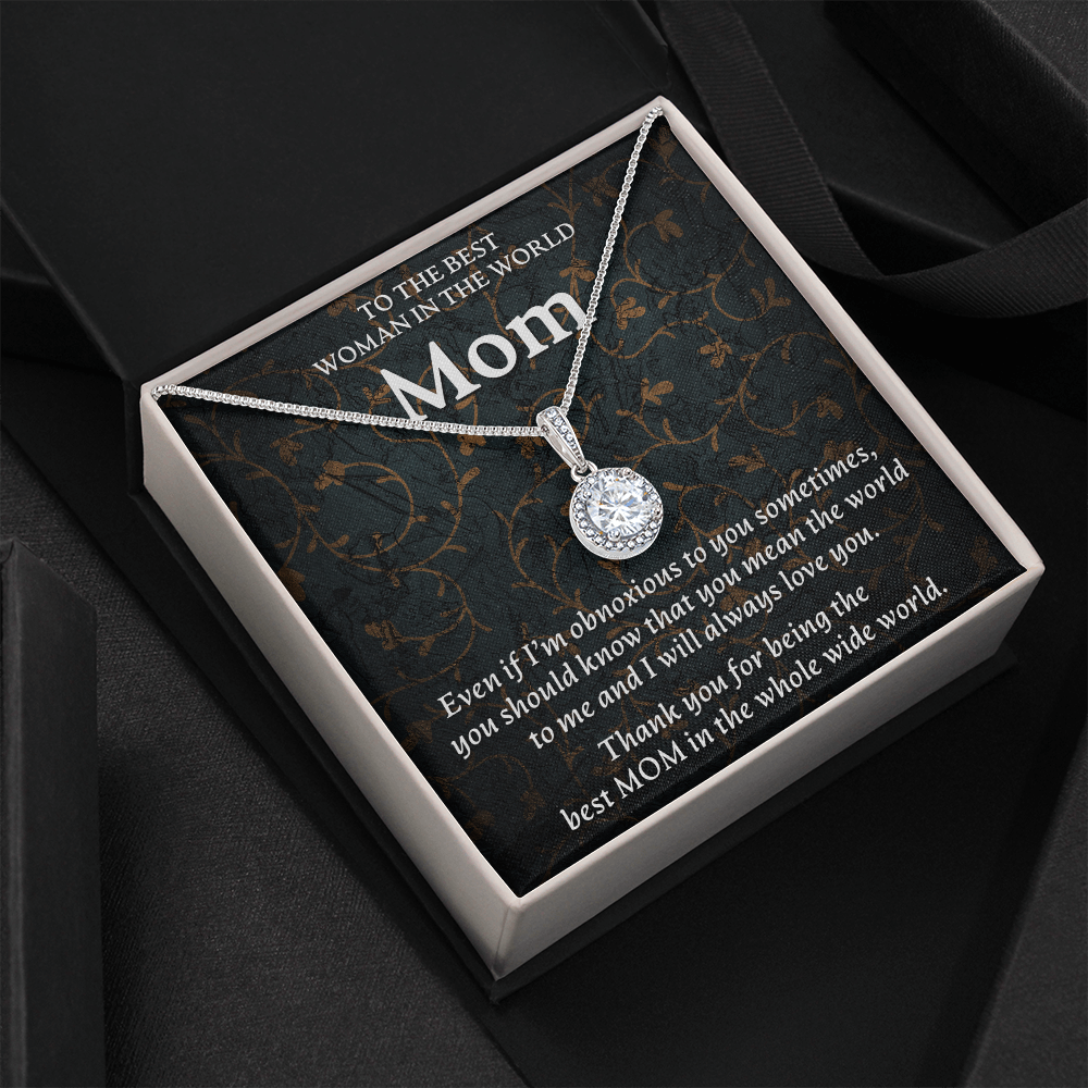 To the best Mom in the world - Eternal Hope Necklace - JustFamilyThings