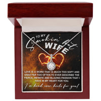 Load image into Gallery viewer, To My Smokin Hot Wife - Eternal Hope Necklace - JustFamilyThings
