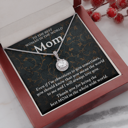 To the best Mom in the world - Eternal Hope Necklace - JustFamilyThings