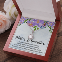 Load image into Gallery viewer, to mom from daughter - mother and daughter - Eternal Hope Necklace - JustFamilyThings
