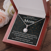 Load image into Gallery viewer, To the best Mom in the world - Eternal Hope Necklace - JustFamilyThings
