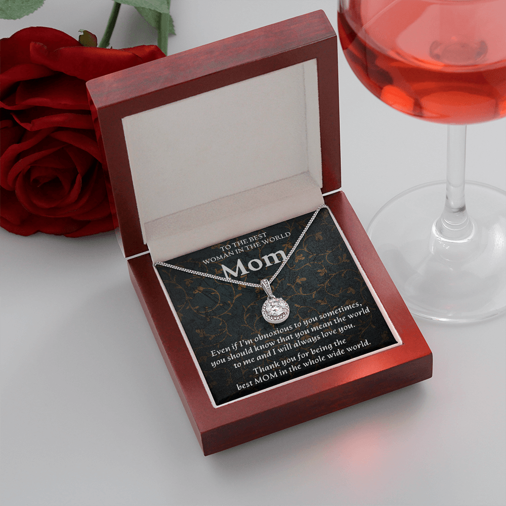 To the best Mom in the world - Eternal Hope Necklace - JustFamilyThings