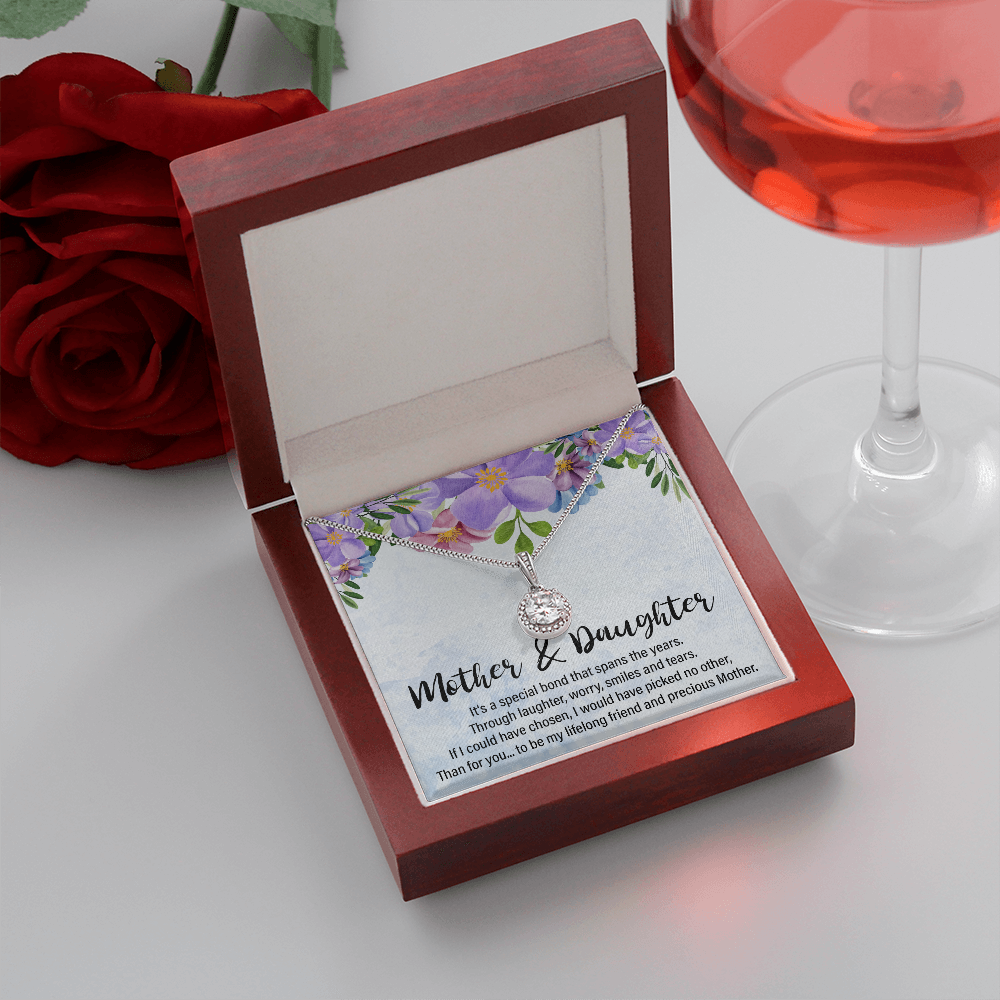 to mom from daughter - mother and daughter - Eternal Hope Necklace - JustFamilyThings