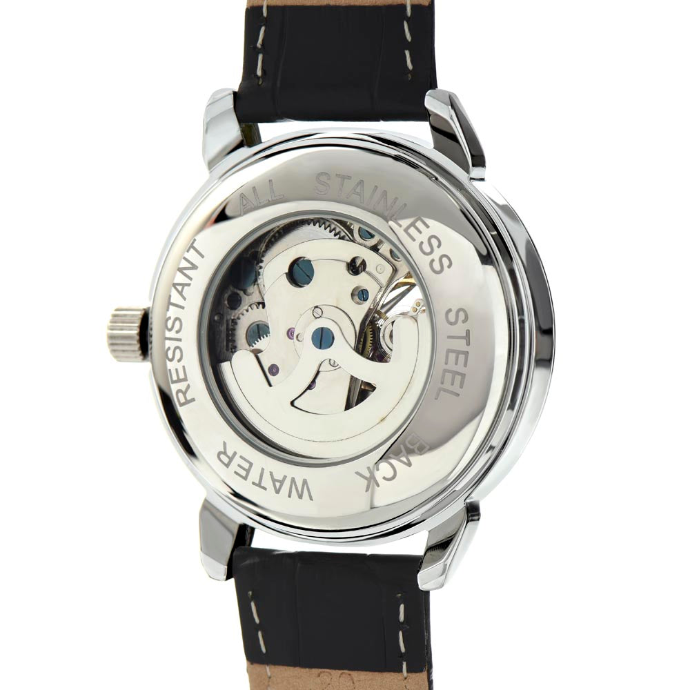 From Daughter To Dad - Funny Dad Gift - Openwork Watch - JustFamilyThings