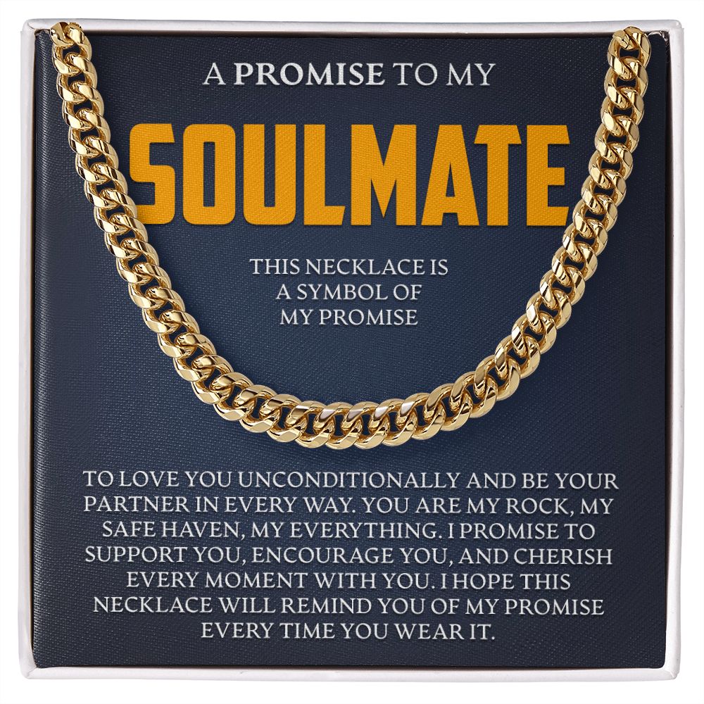 To My Soulmate - Symbol Of Promise - Link Chain - JustFamilyThings