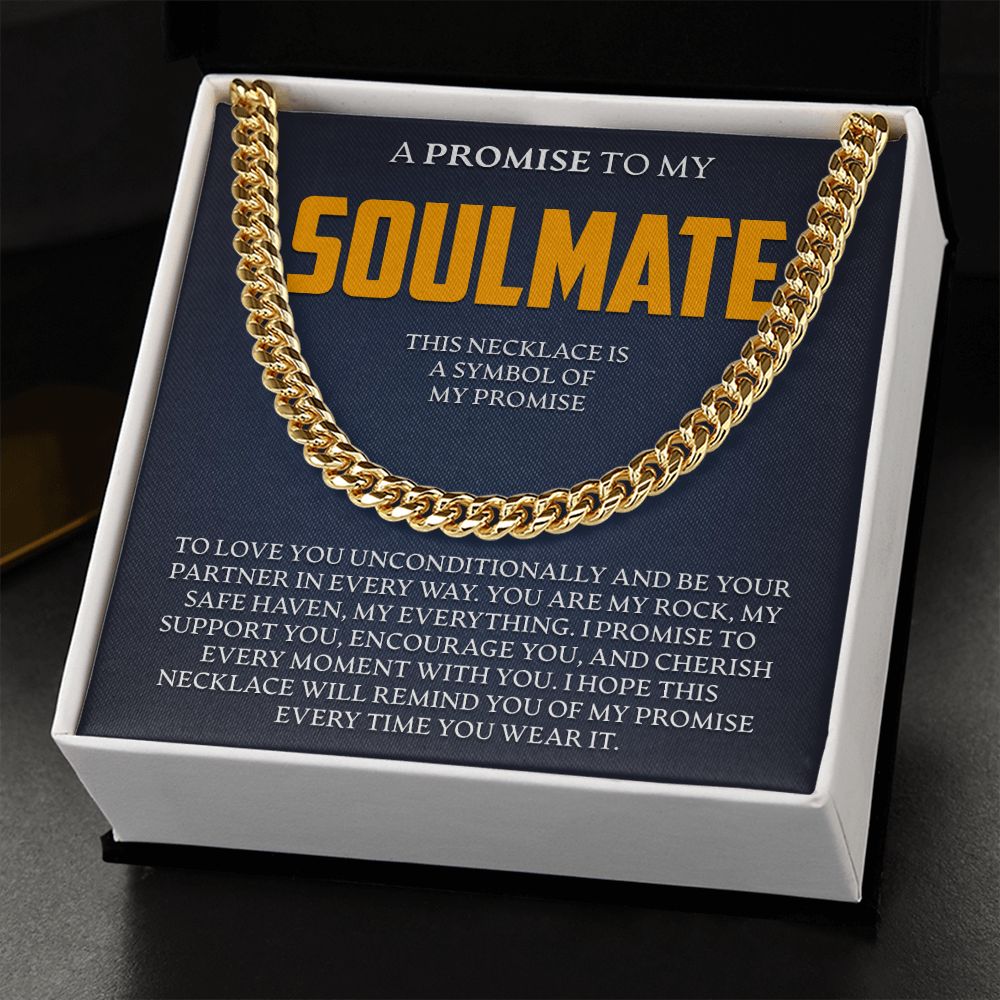 To My Soulmate - Symbol Of Promise - Link Chain - JustFamilyThings