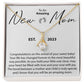 To An Amazing New Mom - Congratulations - Alluring Beauty Necklace