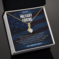 Load image into Gallery viewer, Military Friend - Alluring Beauty Necklace - JustFamilyThings
