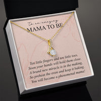 Load image into Gallery viewer, To An Amazing Mama To Be - Alluring Beauty Necklace - JustFamilyThings
